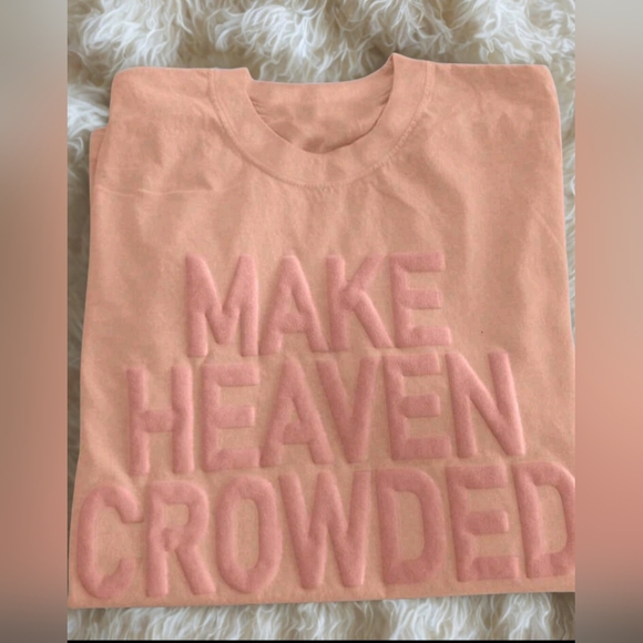 Boutique Tops - Make Heaven Crowded Tee — Heaven Blush